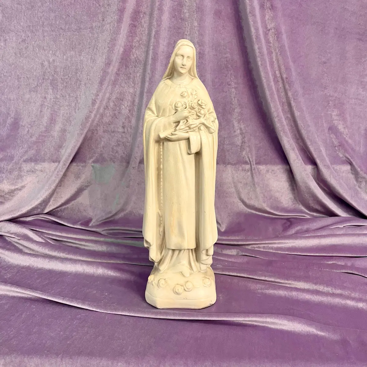 Antique Statuette Of French Saint. St Therese Of Lisieux - Sold 1