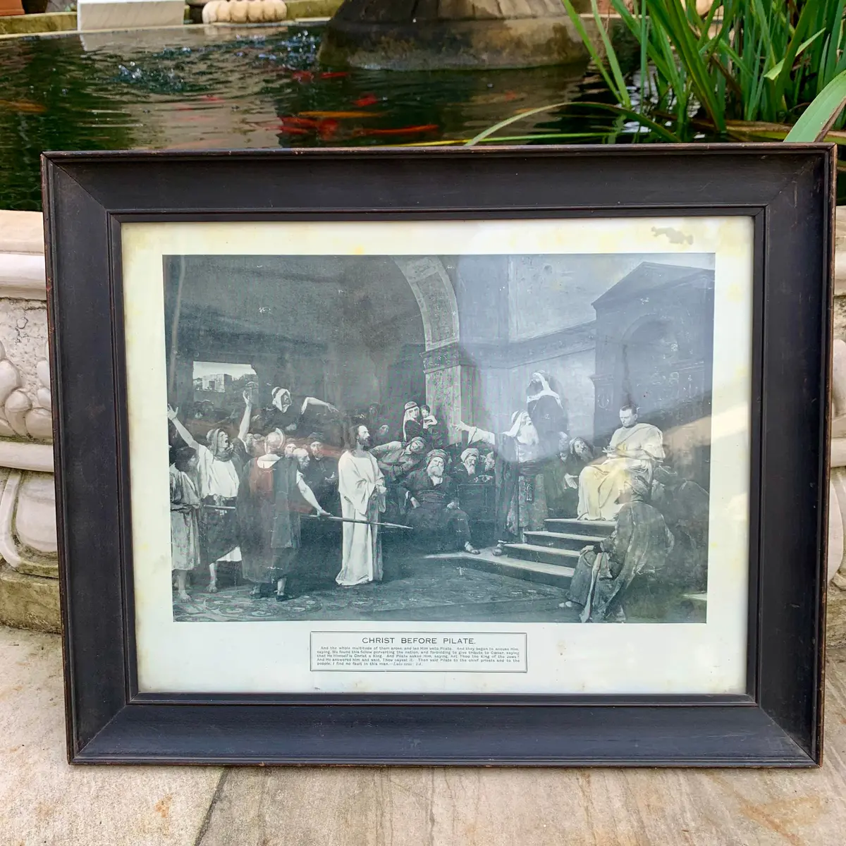 Vintage Christ Before Pilates Print 1