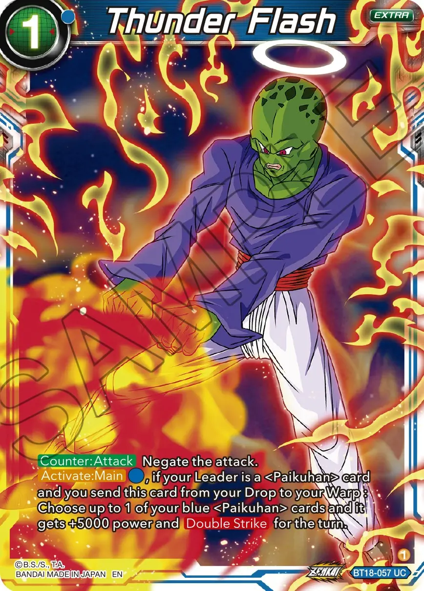 Thunder Flash (Bt18-057) [Dawn Of The Z-Legends] 1