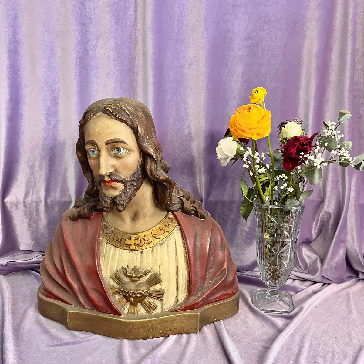 Sacred Heart Of Christ Bust 1