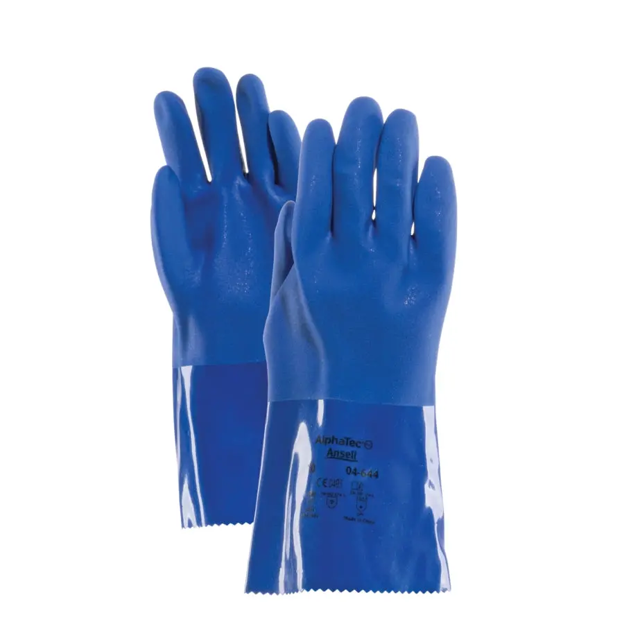 Gloves, Pvc, Gauntlet, 12" 1