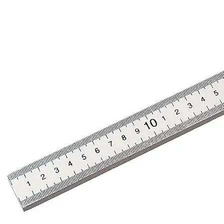 Metre Stick, White Plastic 1