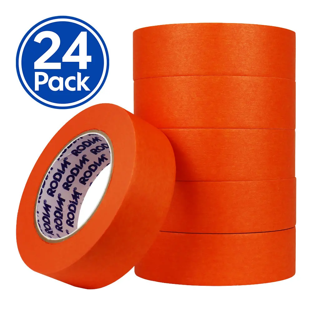 Basf Rodim Orange Automotive Masking Tape 36Mm X 50M Residue Free X 24 Pack 1