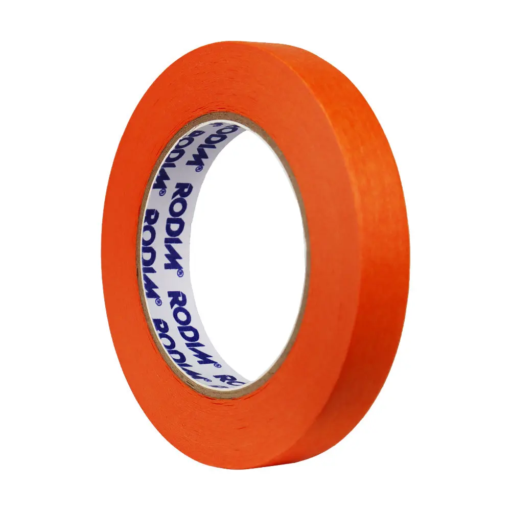 Basf Rodim Orange Automotive Masking Tape 18Mm X 50M Residue Free X 12 Pack 2
