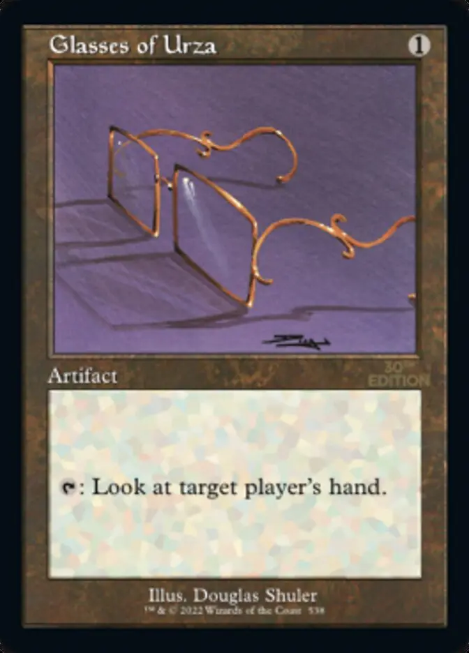 Glasses Of Urza (Retro) [30Th Anniversary Edition] 1