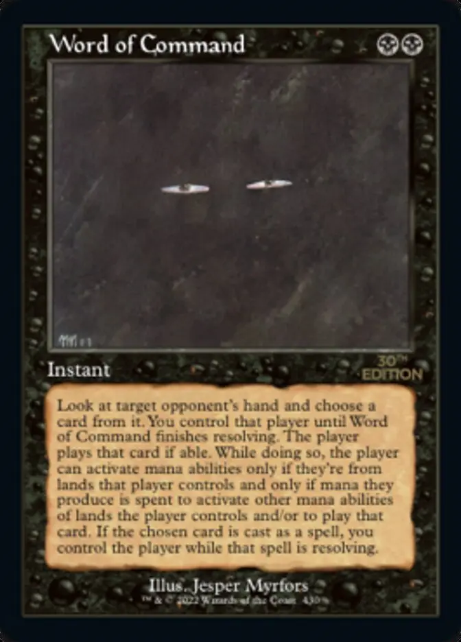 Word Of Command (Retro) [30Th Anniversary Edition] 1