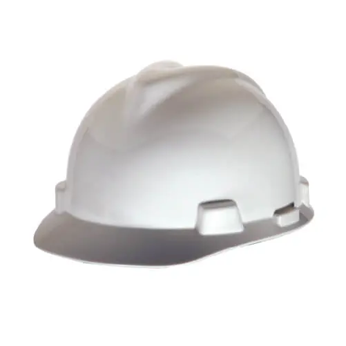 Msa V-Gard Fas-Trac Slotted Helmet 1