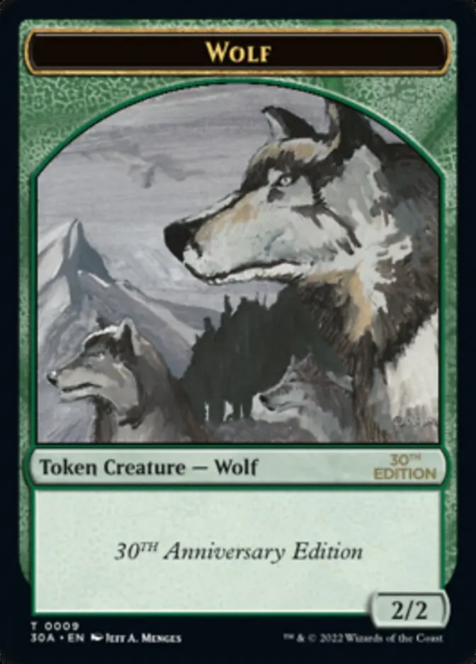 Wolf Token [30Th Anniversary Tokens] 1