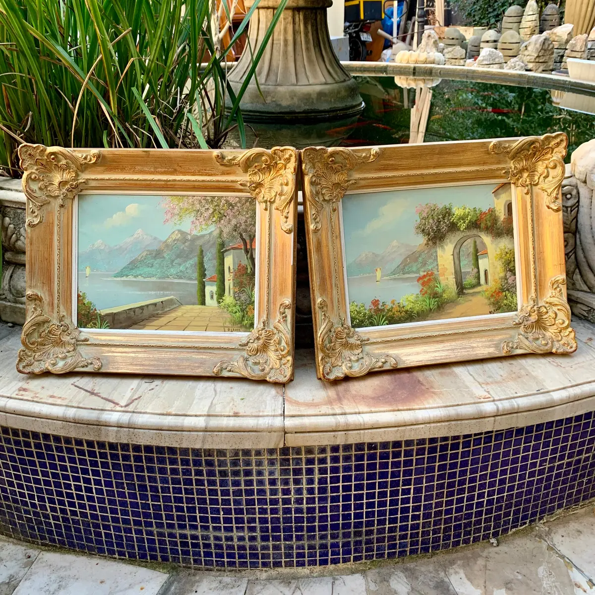 Antique Oil Paintings By D Groen - Sold 1