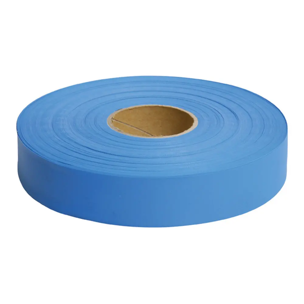 Dymark Survey Tape 25Mm X 100M Blue Roll Flagging Marking Surveying 1