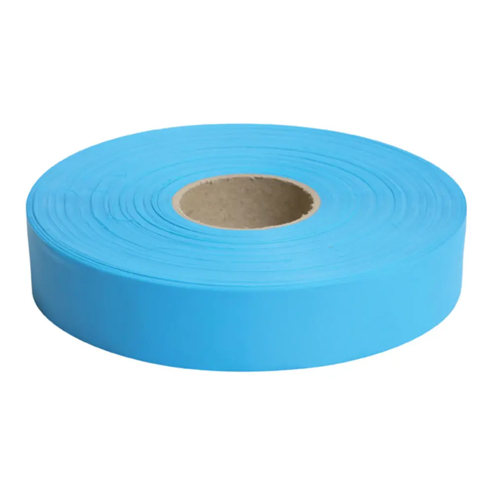Dymark Survey Tape 25Mm X 100M Fluro Blue Roll Flagging Marking Surveying 1