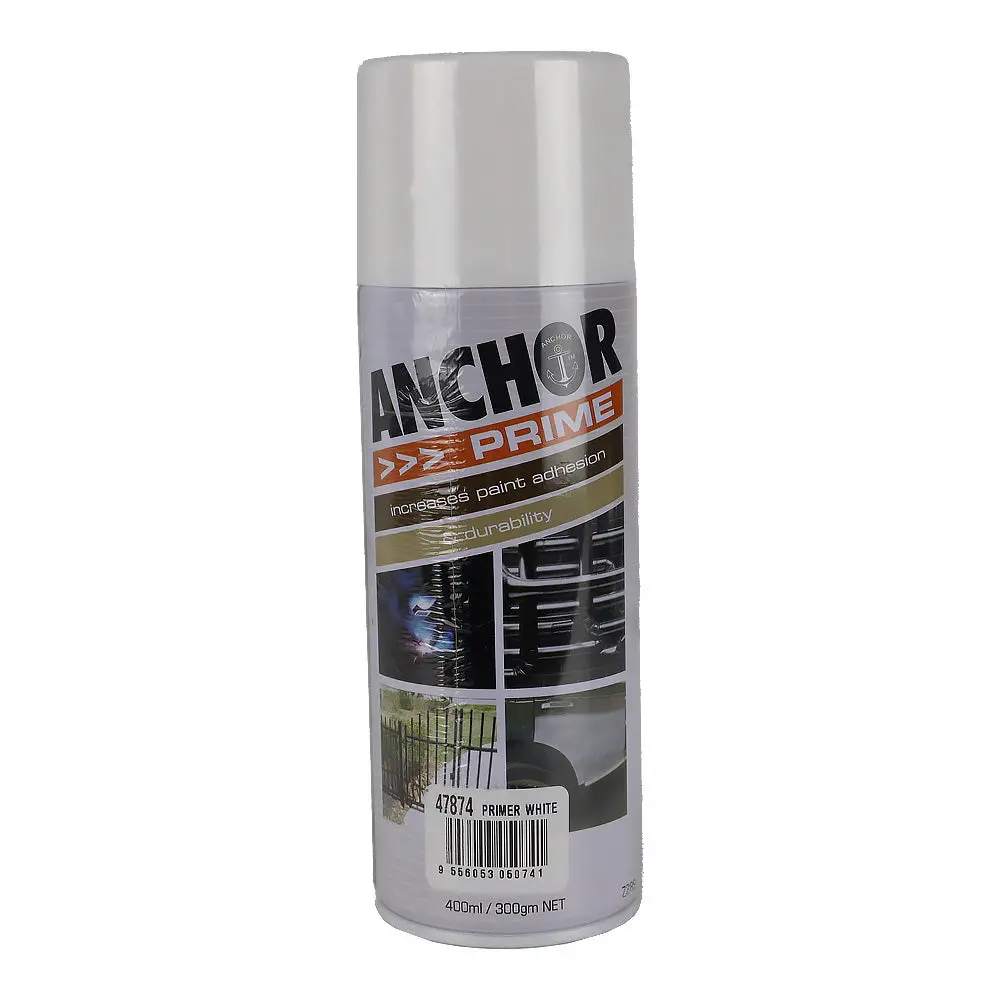 Anchor Prime Lacquer Primer White 300Gm Adhesion Corrosion Protection Metal Wood 1