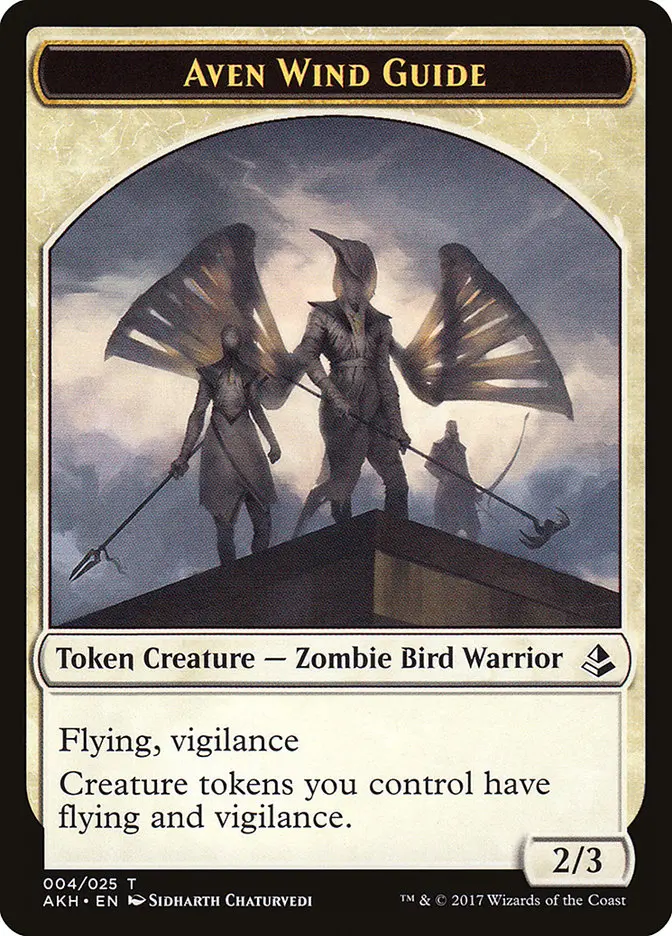 Aven Wind Guide Token [Amonkhet Tokens] 1