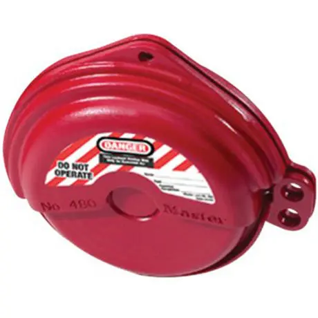 Masterlock 483 Rotating Gate Valve Lockout 6" - 10" 1