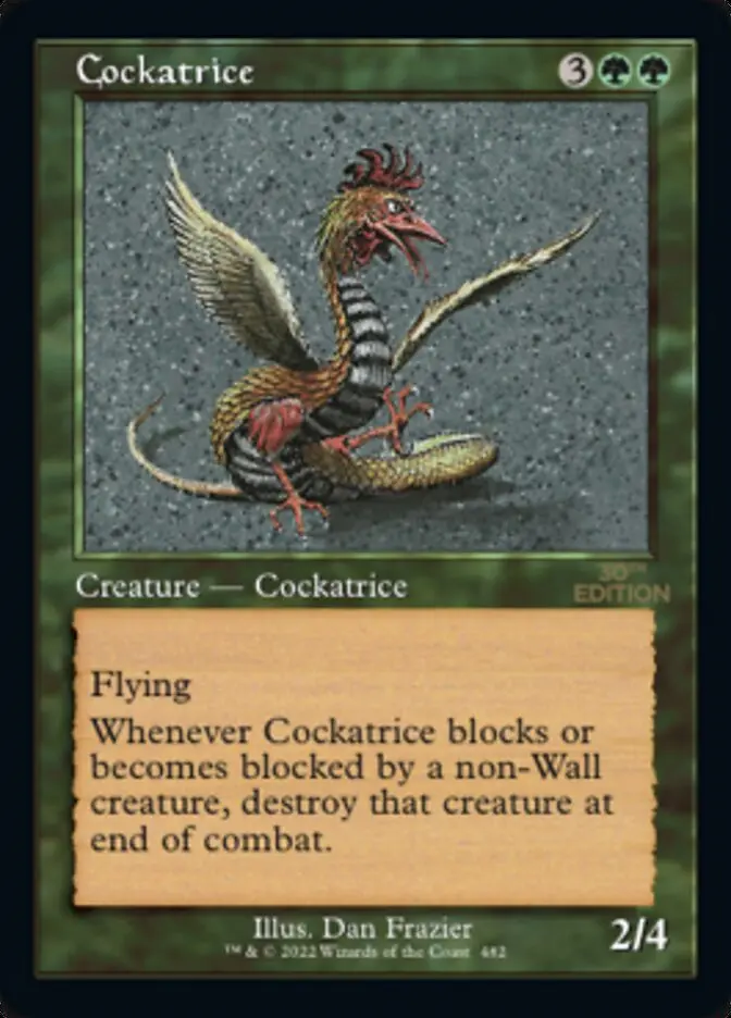 Cockatrice (Retro) [30Th Anniversary Edition] 1