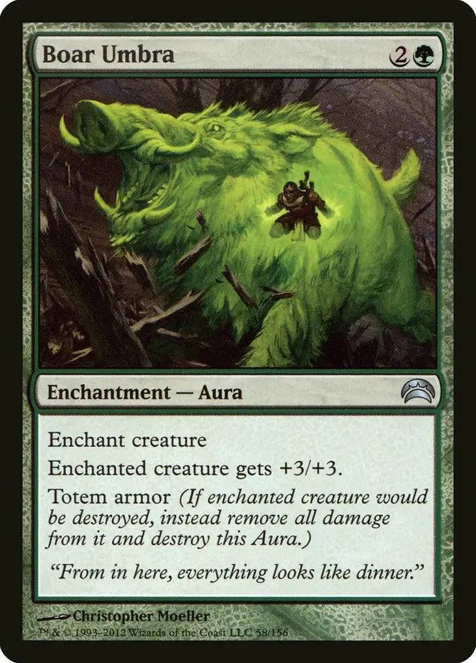Boar Umbra [Planechase 2012] 1