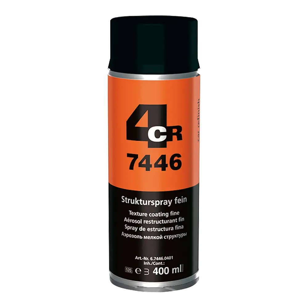 4Cr 7446 Primerless Flexible Coarse Texture Coating 400Ml Aerosol Transparent 1