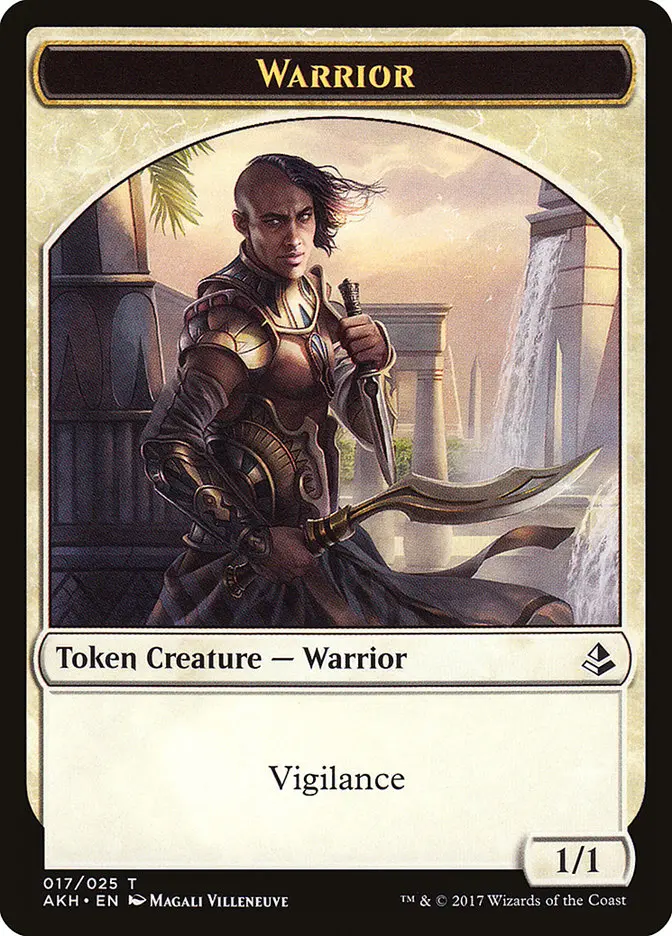 Warrior Token [Amonkhet Tokens] 1