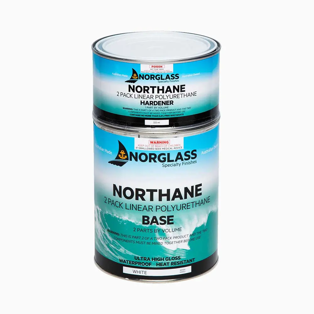 Norglass Northane Marine 2 Pack Linear Polyurethane 500Ml White 1