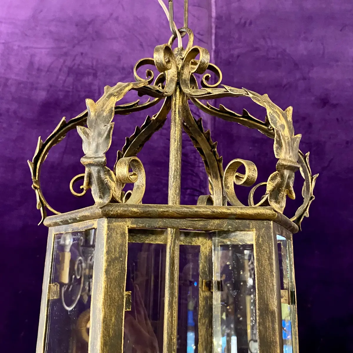 Antique Painted Wrought Iron - Sold 2