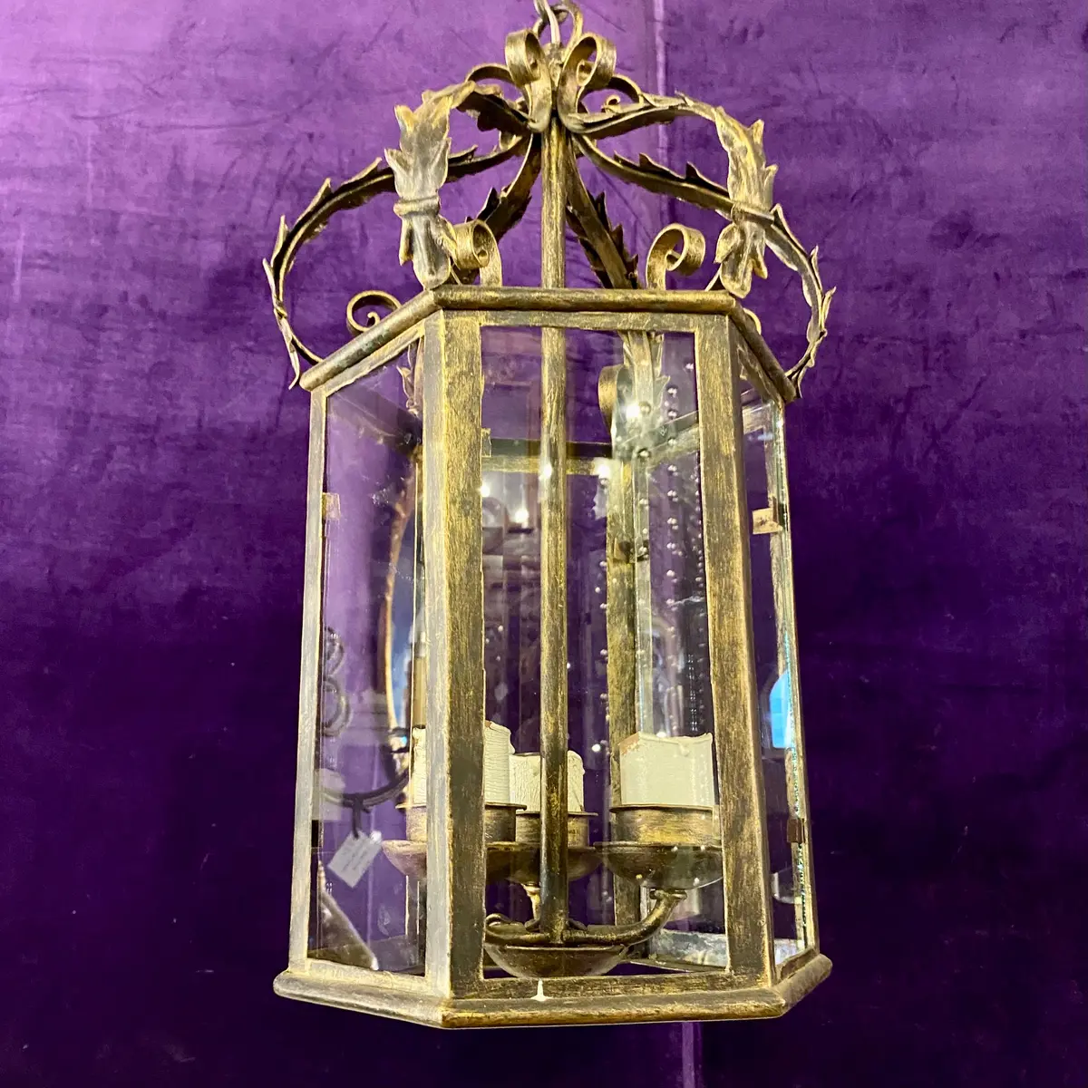 Antique Painted Wrought Iron - Sold 1