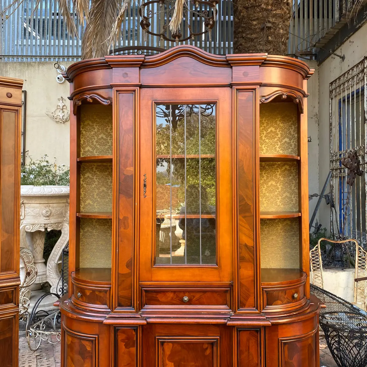 Amazing Antique Rosewood Cabinet Set 3