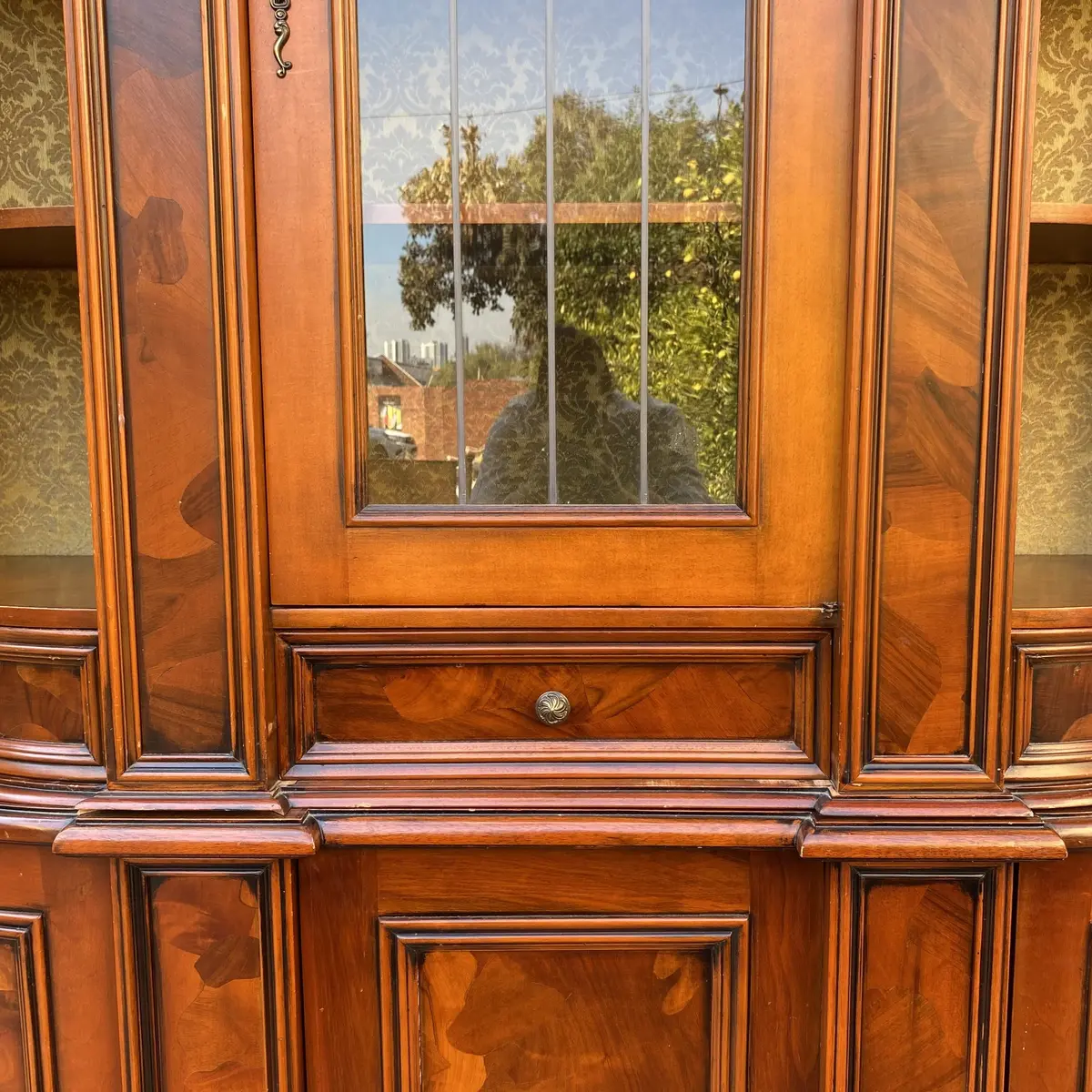 Amazing Antique Rosewood Cabinet Set 4