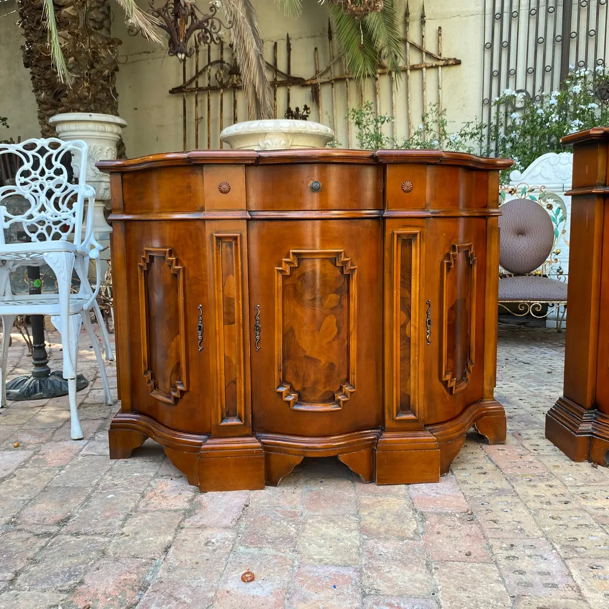 Amazing Antique Rosewood Cabinet Set 4