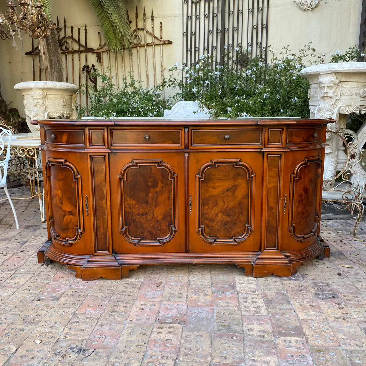Amazing Antique Rosewood Cabinet Set 3