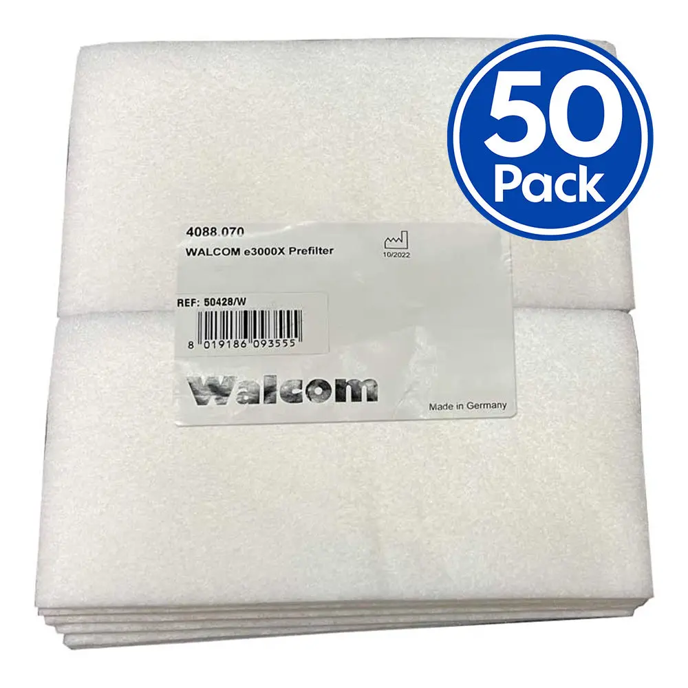 Walcom Pre Filter 360 Evo Mask Respirator X 50 Pack - 50428/W 1