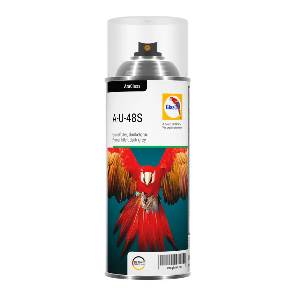 Glasurit A-U-48S Primer Filler Dark Grey Spray 400Ml Aerosol 1