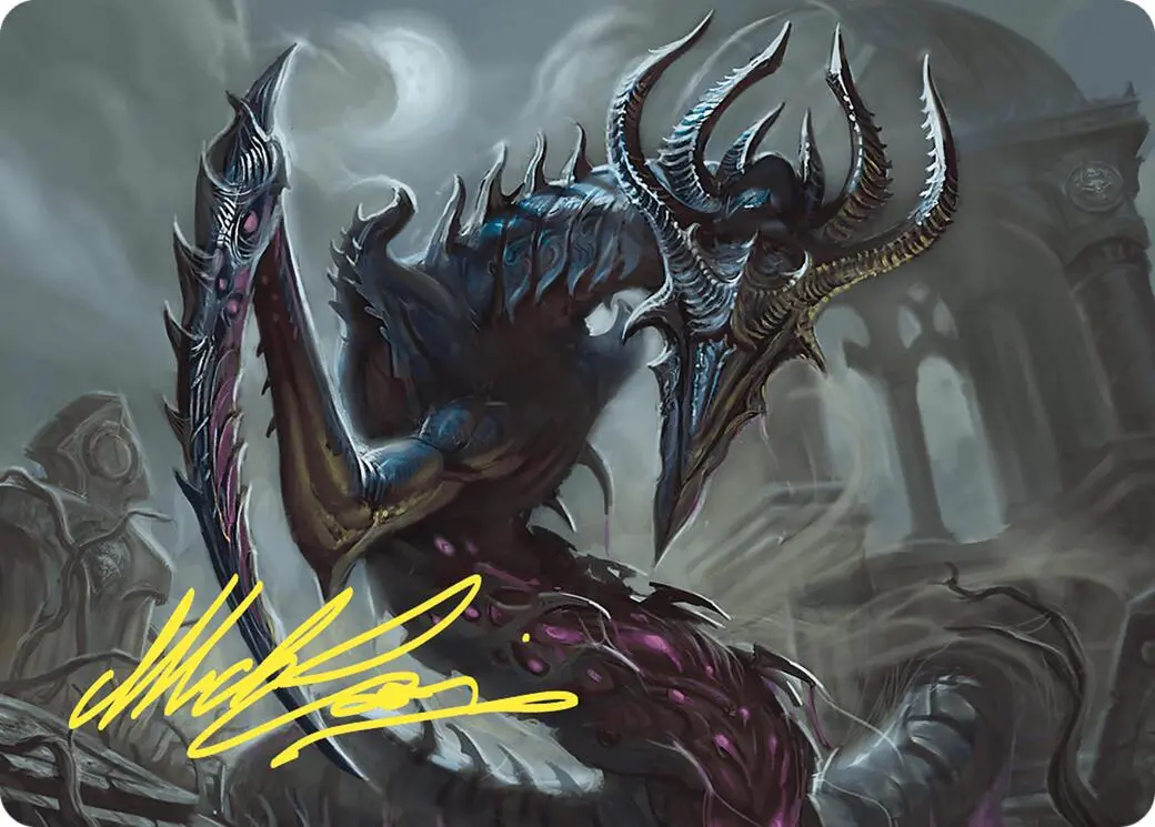 Crypt Sliver Art Card (Gold-Stamped Signature) [Commander Masters Art Series] 1