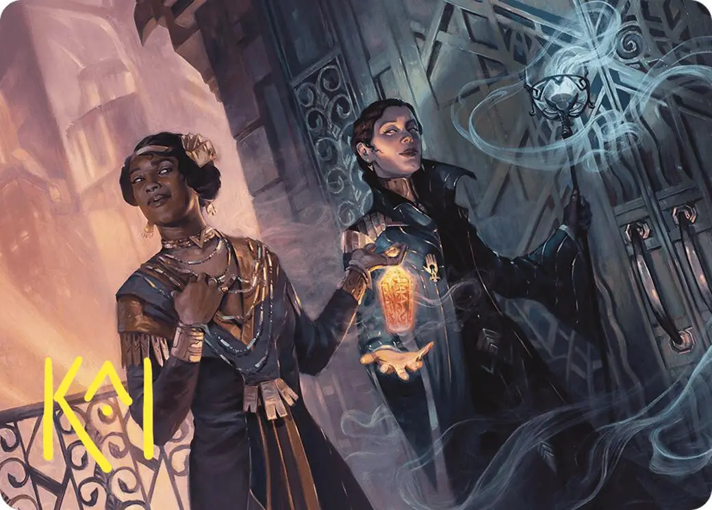 Bribery Art Card (Gold-Stamped Signature) [Commander Masters Art Series] 1