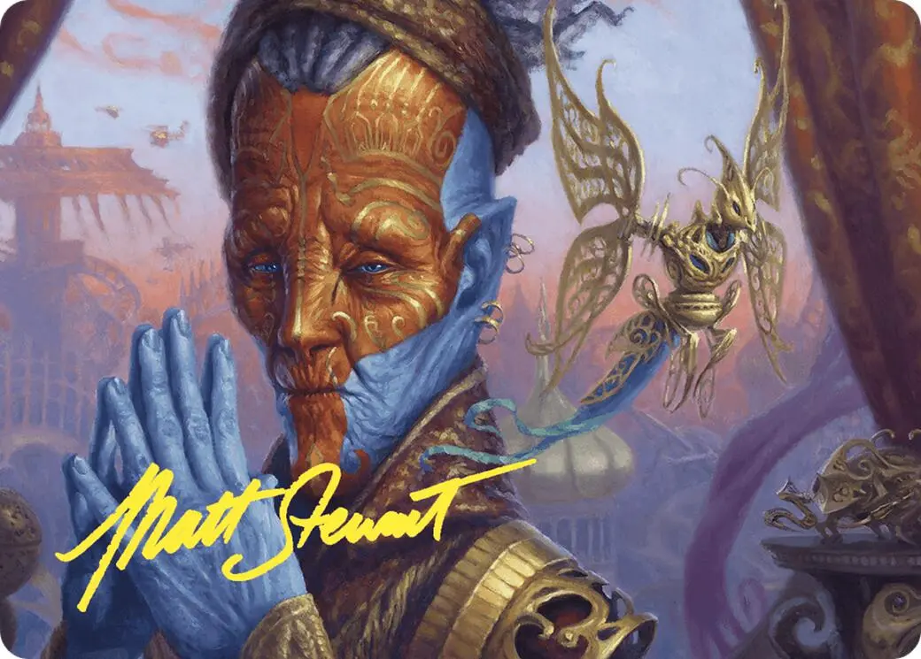 Padeem, Consul Of Innovation Art Card (Gold-Stamped Signature) [Commander Masters Art Series] 1