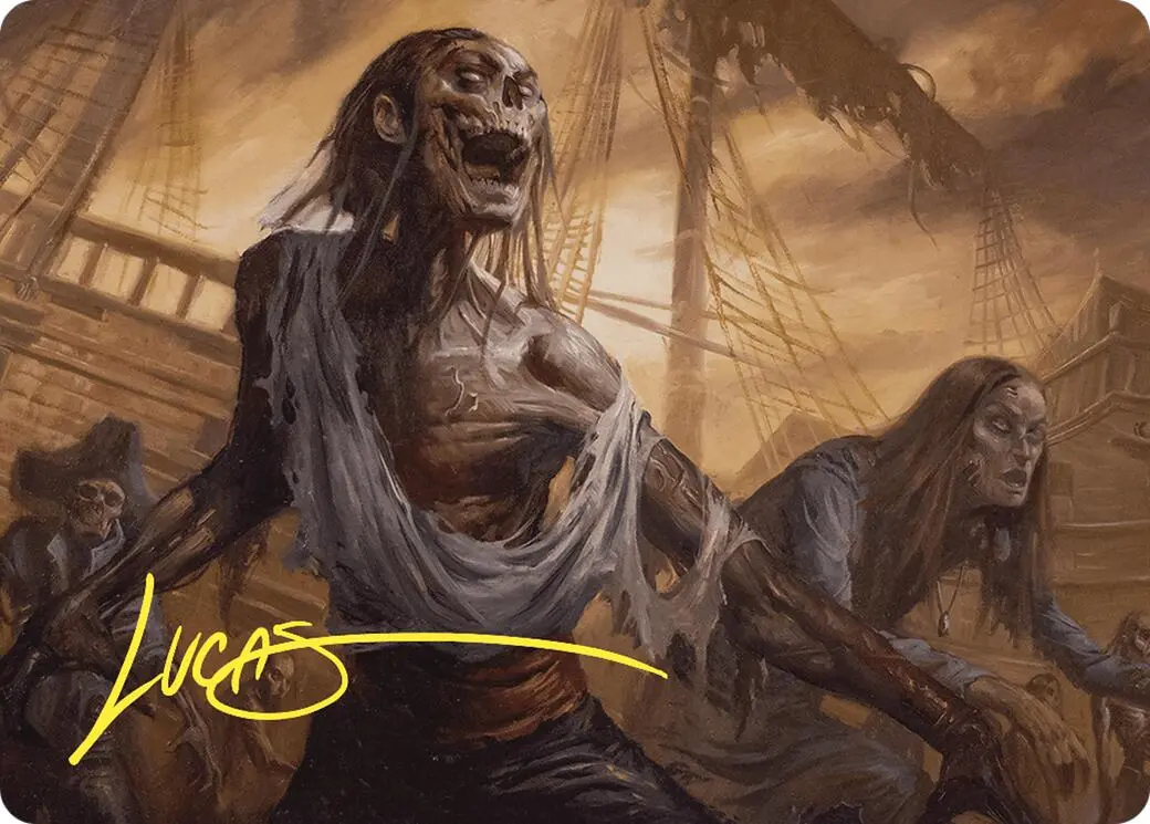 Rise From The Tides Art Card (Gold-Stamped Signature) [Commander Masters Art Series] 1