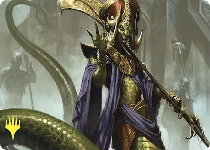 Sidisi, Brood Tyrant Art Card (Gold-Stamped) [Commander Masters Art Series] 1
