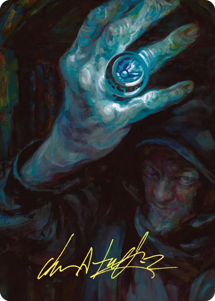 Arcane Signet Art Card (Gold-Stamped Signature) [Commander Masters Art Series] 1