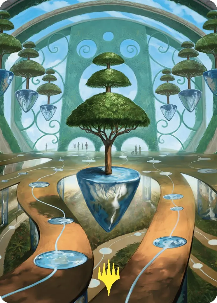 Rejuvenating Springs Art Card (Gold-Stamped) [Commander Masters Art Series] 1