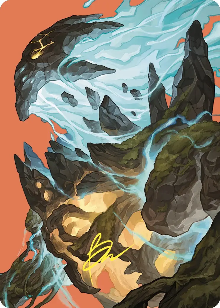Maelstrom Wanderer Art Card (Gold-Stamped Signature) [Commander Masters Art Series] 1