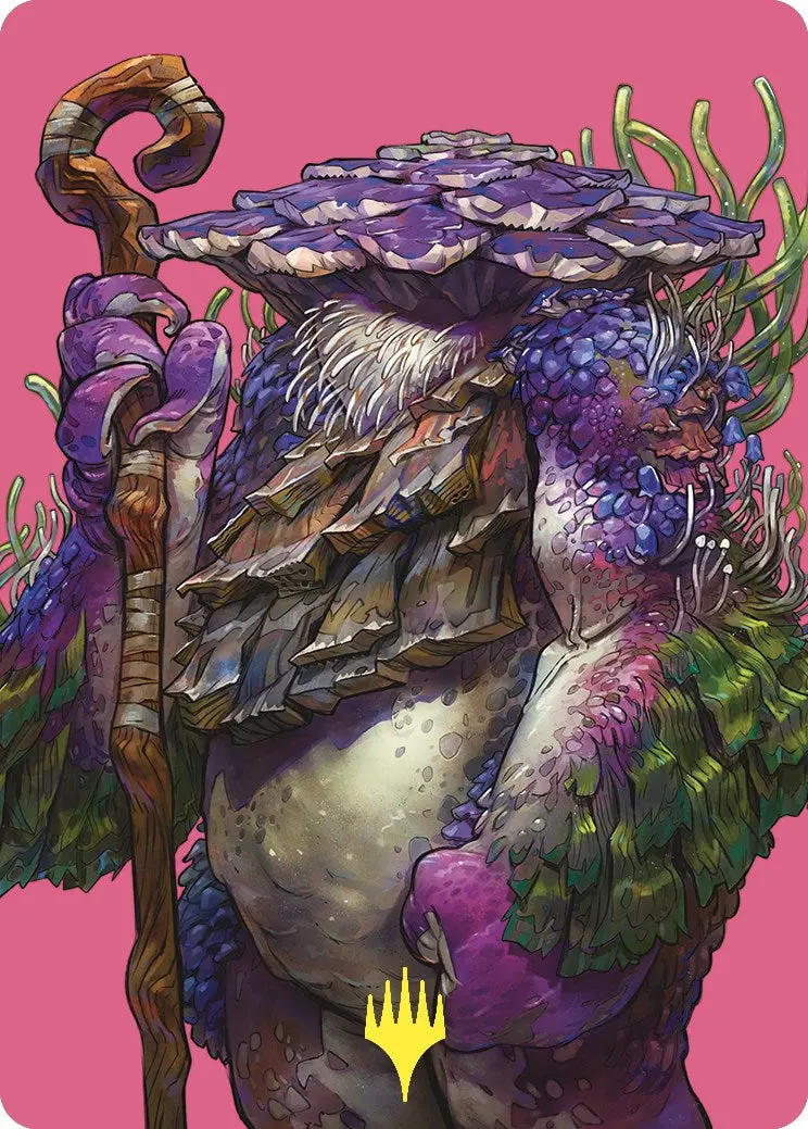 Slimefoot, The Stowaway Art Card (Gold-Stamped) [Commander Masters Art Series] 1
