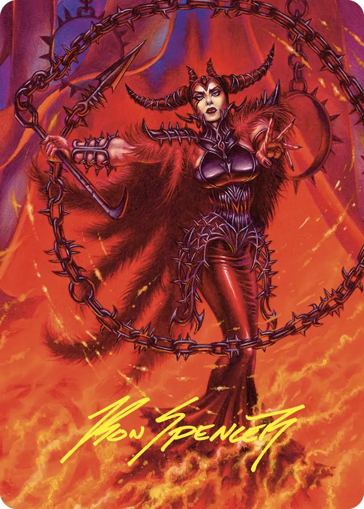Deadly Rollick Art Card (Gold-Stamped Signature) [Commander Masters Art Series] 1
