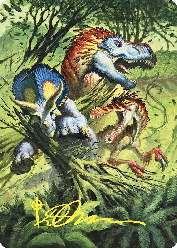 Finale Of Devastation Art Card (Gold-Stamped Signature) [Commander Masters Art Series] 1