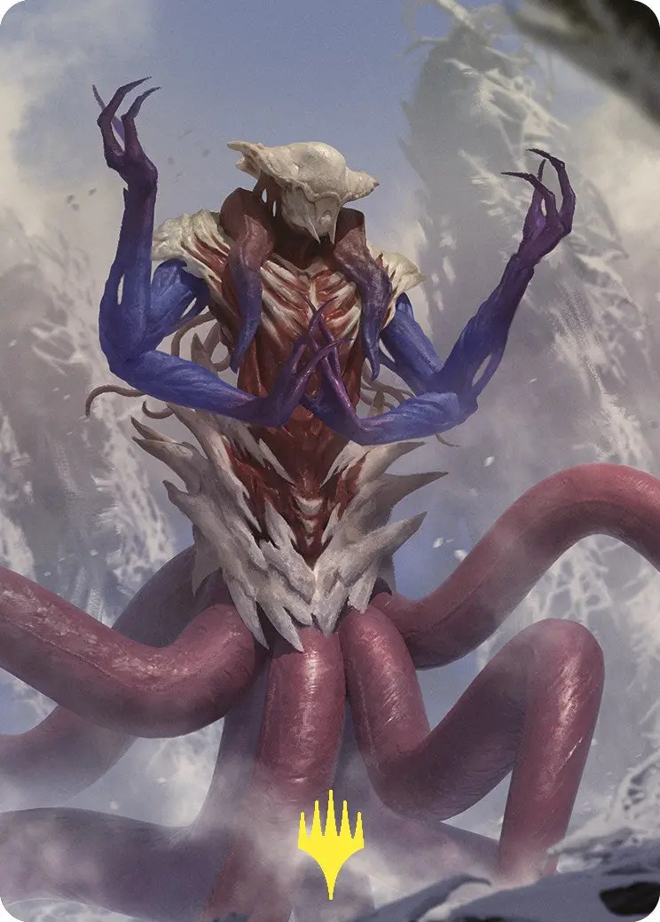 Zhulodok, Void Gorger Art Card (Gold-Stamped) [Commander Masters Art Series] 1