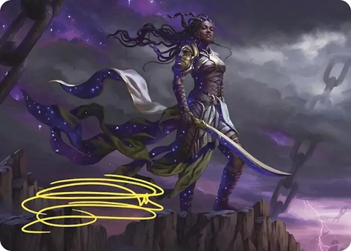 Anikthea, Hand Of Erebos Art Card (Gold-Stamped Signature) [Commander Masters Art Series] 1