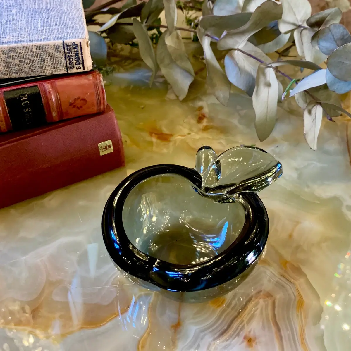 Sweet Apple Shaped Murano Ashtray - Sold 1