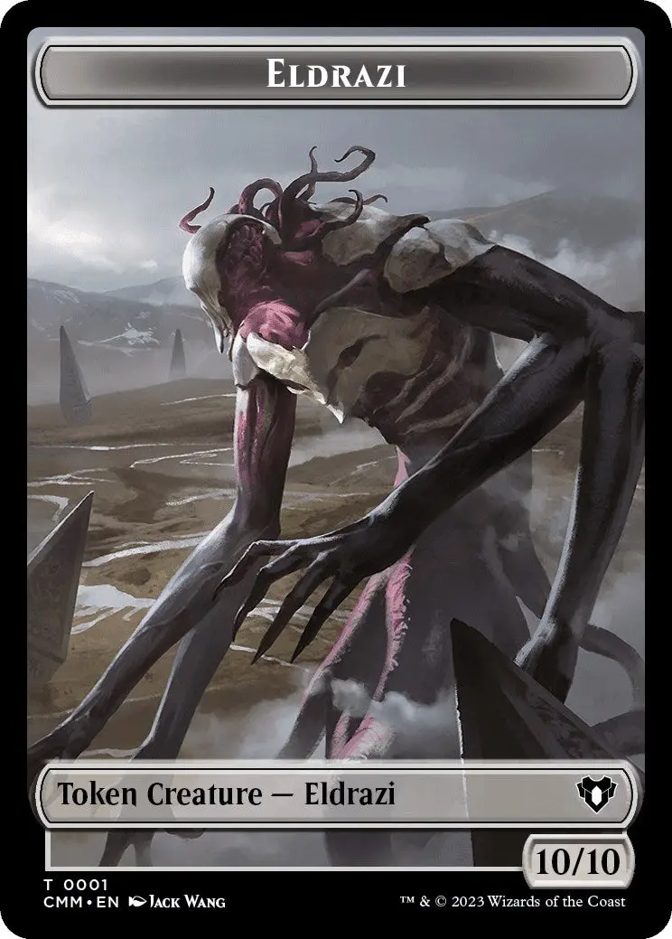 Eldrazi // Elemental (0025) Double-Sided Token [Commander Masters Tokens] 1