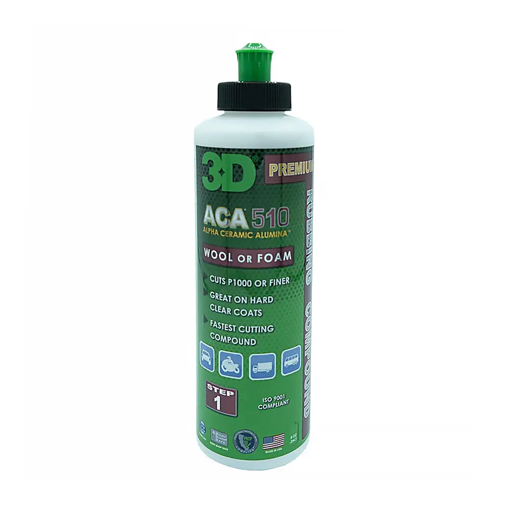 3D Aca 510 Premium Rubbing Compound 240Ml Step 1 Cuts P1000 Cutting Buffing 1