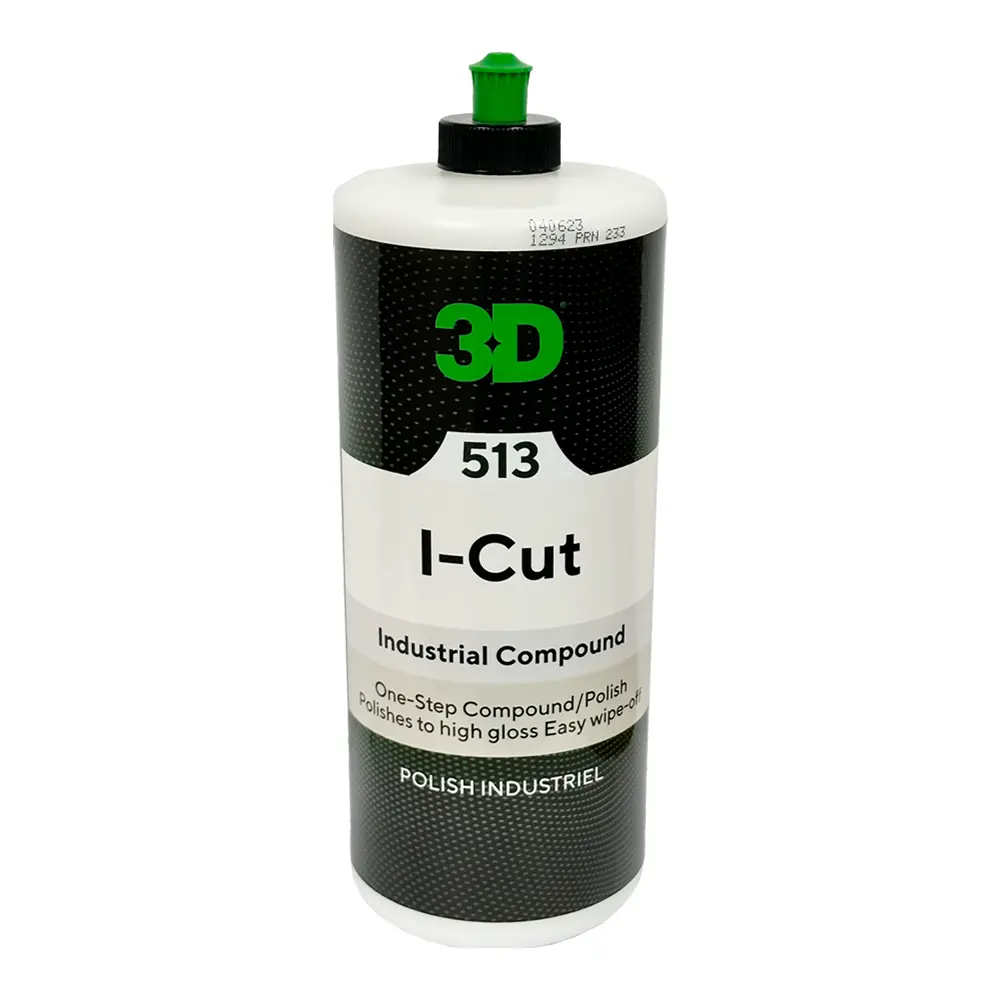 3D 513 I-Cut 946Ml One-Step Industrial Rubbing Compound & Polish P1500 Cutting 1