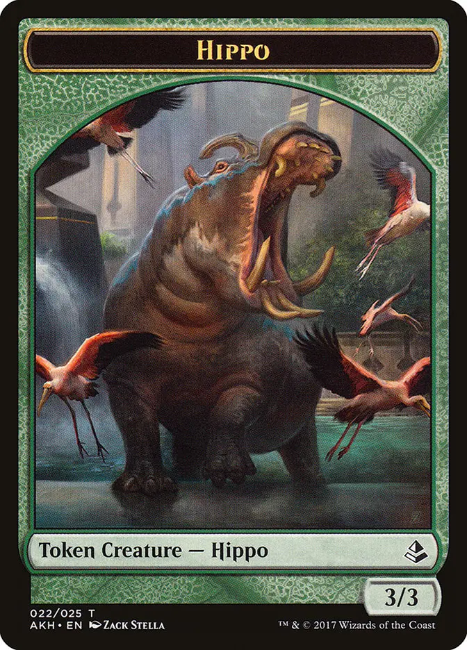 Hippo Token [Amonkhet Tokens] 1
