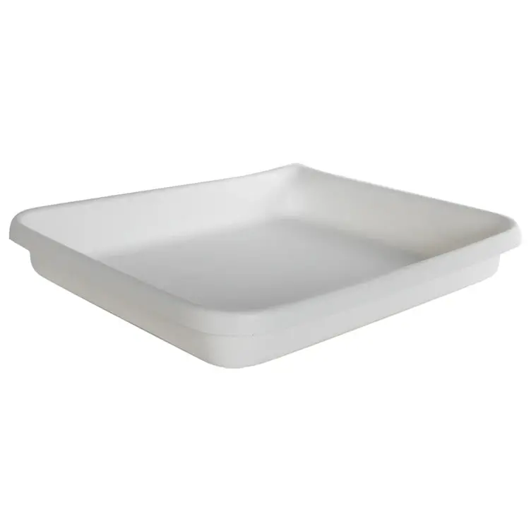 Dissecting Tray, White Hdpe Plastic, Large 1